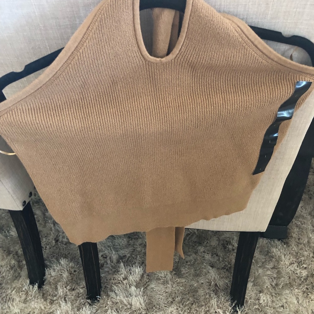Sweater halter top